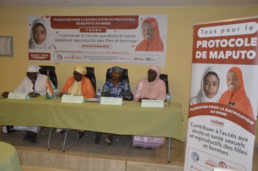 CHARTE AFRICAINE DES DROITS DE L'HOMME : Formation en plaidoyer pour la ratification du protocole de Maputo par le Niger